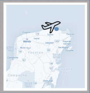 REnta de avionetas en cancun tour privado en charter aereo en aioneta a Rio Lagartos