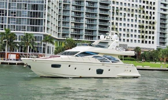 Renta de Yate Azimut 75 Pies en Cancún